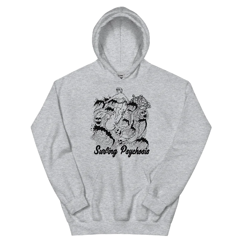 Surfing Psychosis Graphic Hoodie