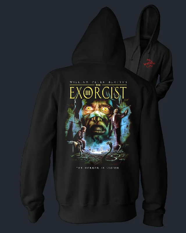 The Exorcist III V1 - Zippered Hoodie