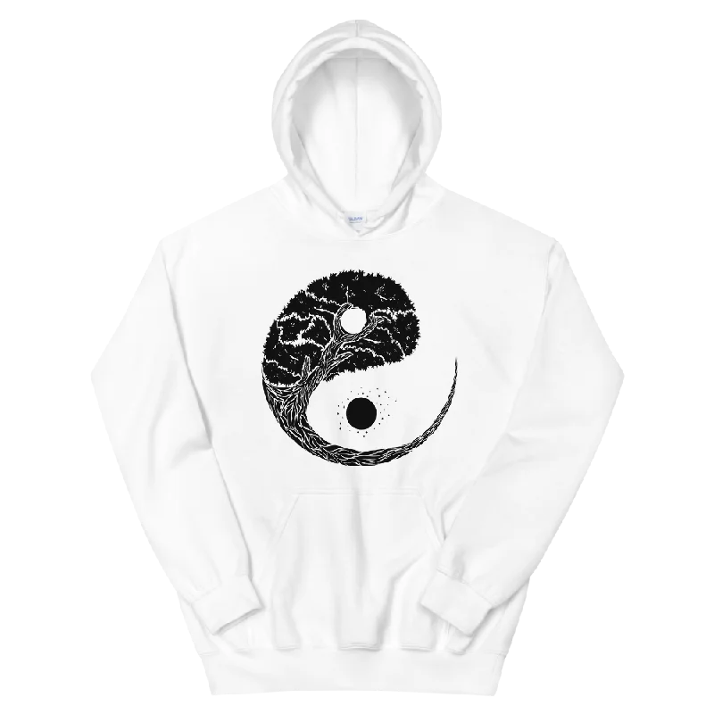 Yinyang Tree Graphic Hoodie