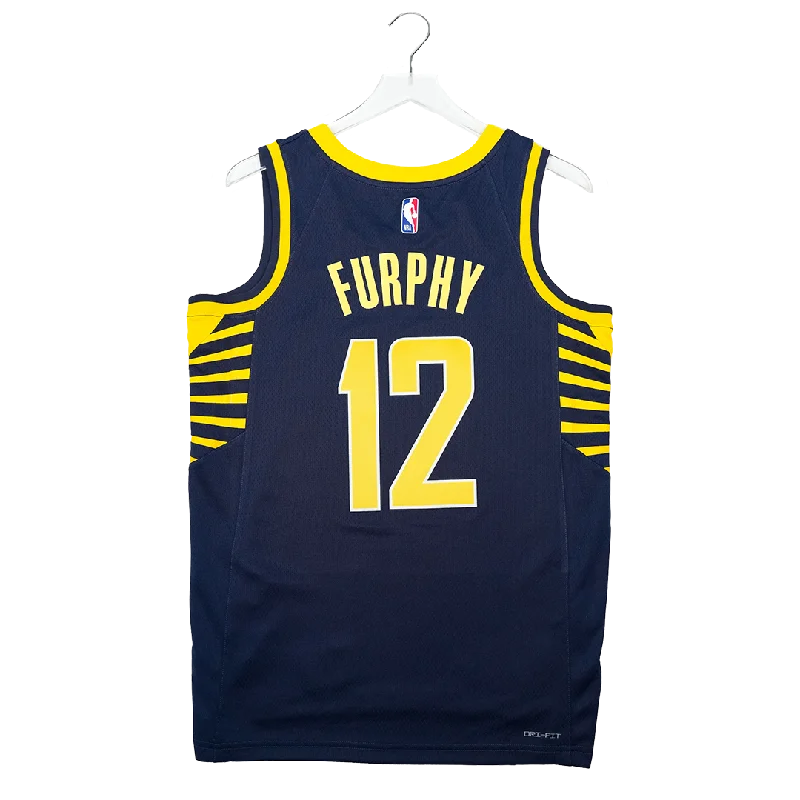 Adult Indiana Pacers #12 Johnny Furphy Icon Swingman Jersey by Nike