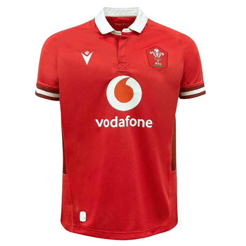 Wales 6 Nations Home Jersey 23/25 by Macron