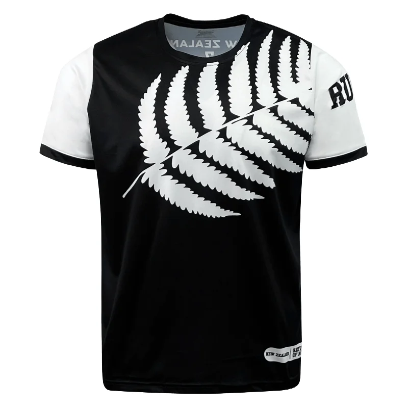 Nations of Rugby New Zealand 7s Rugby Flag Supporters Jersey