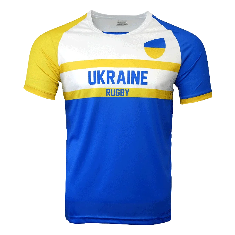 Nations of Rugby Ukraine Rugby Supporters Jersey