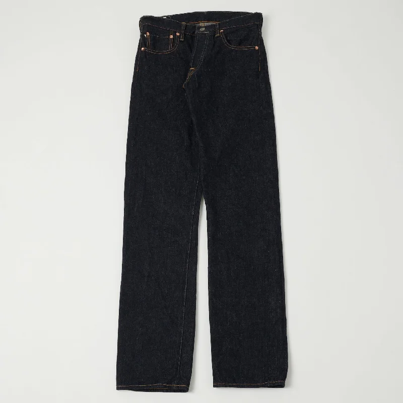 ONI 525-NI 16.5oz Natural Indigo Relaxed Tapered Jean - One Wash