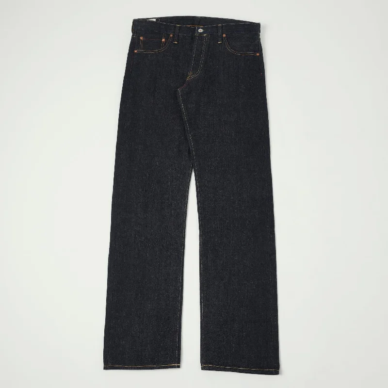 ONI 575 22oz Natural Indigo 'Kabuki' Selvage Slim Straight Jean - Raw