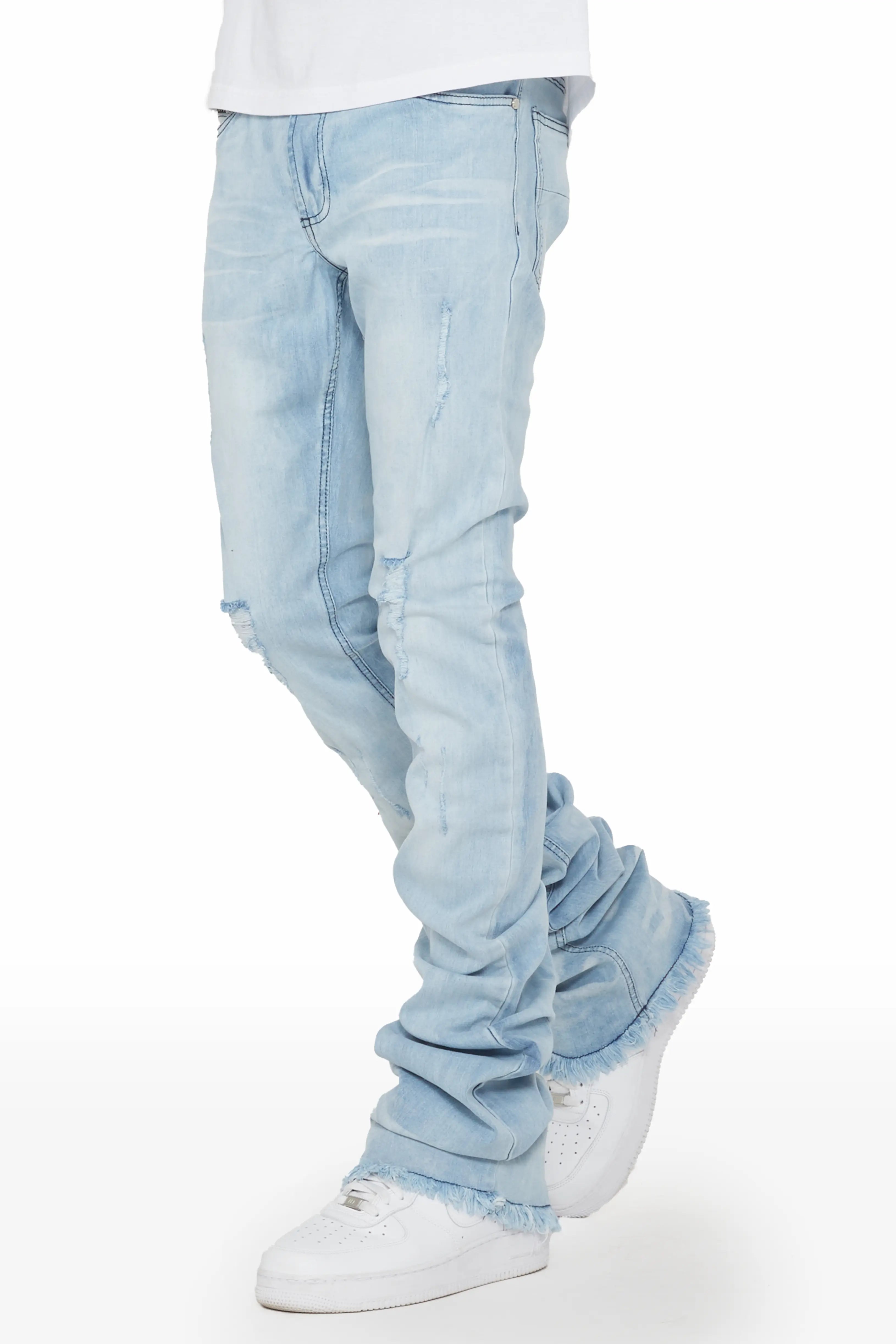 Dag Blue Super Stacked Flare Jean