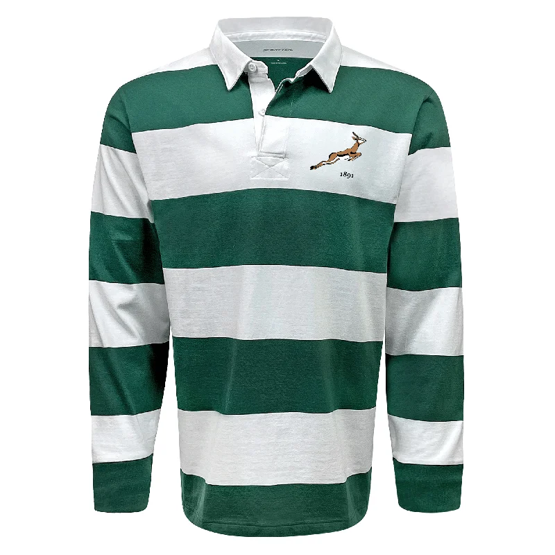 Nations of Rugby South Africa Vintage Hooped Classic Jersey