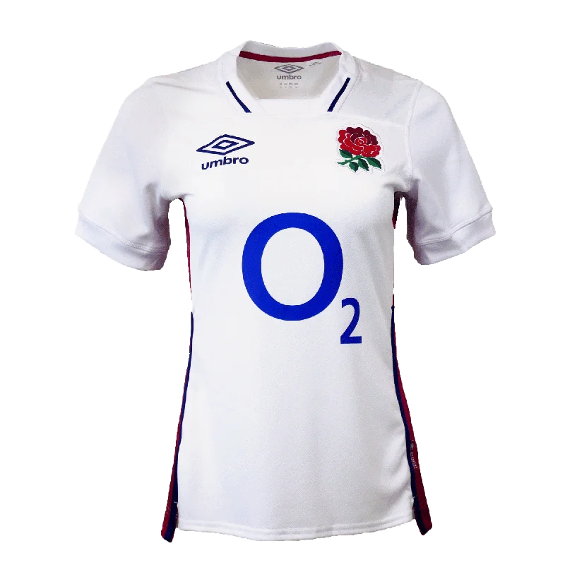 England RFU Women's Home Jersey 21/22 by Umbro