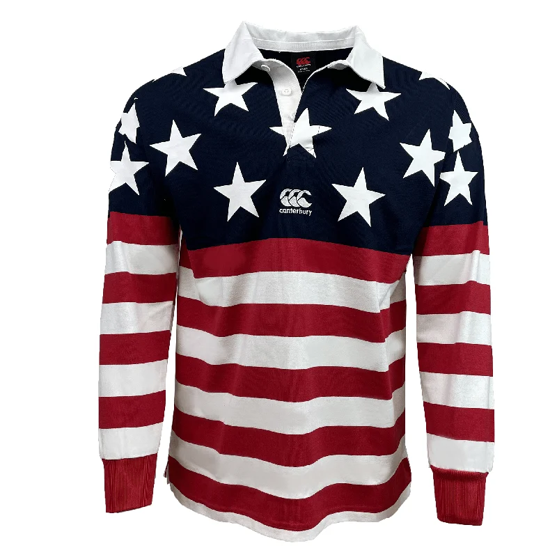 Canterbury USA Flag Heritage Long Sleeve Rugger