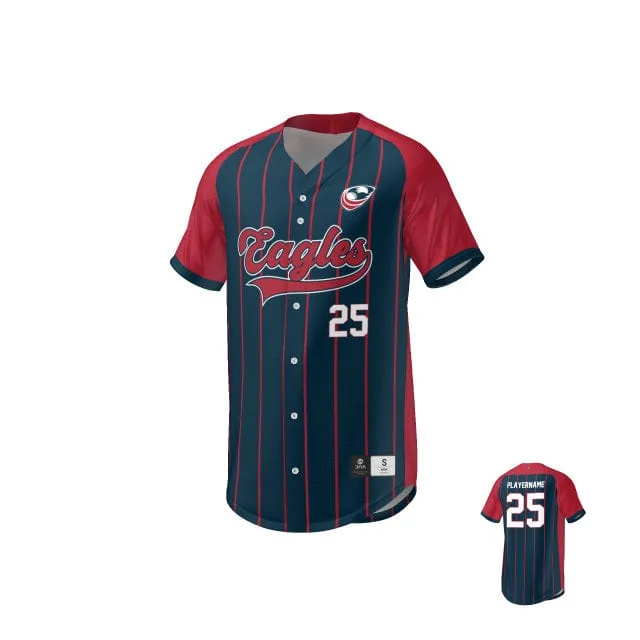 USA Rugby Pro Baseball Jersey