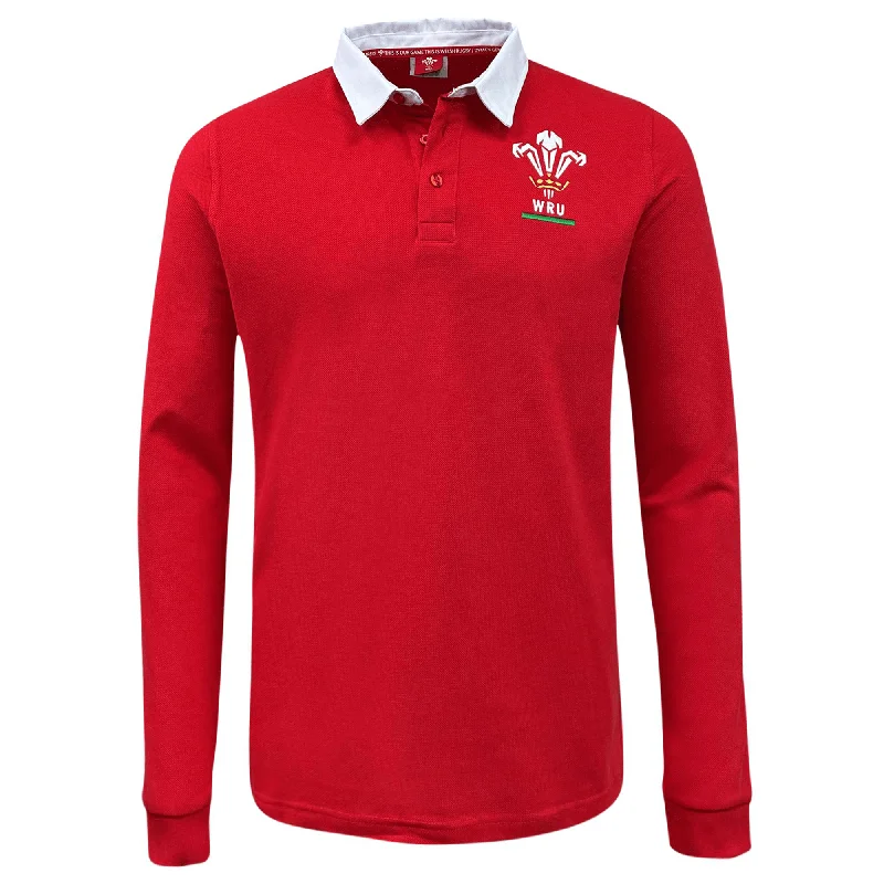 Wales Classic Rugby Jersey - Red