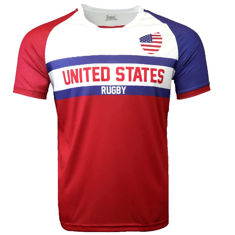 Nations of Rugby United States Rugby Supporters Jersey