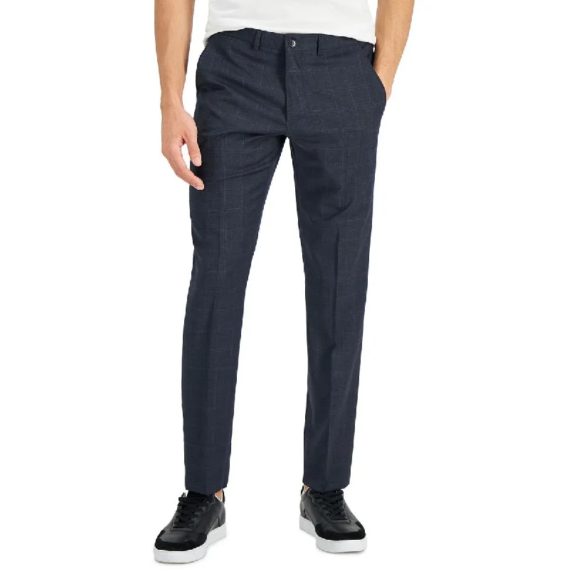 Armani Exchange Mens Wool Blend Modern Fit Suit Pants