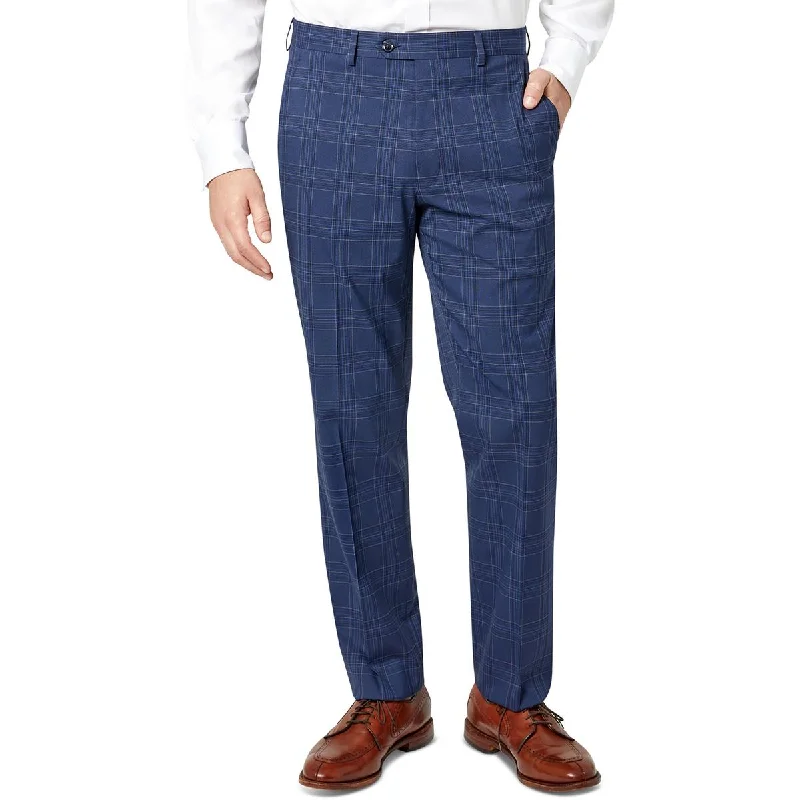 Sean John Mens Classic Fit Pattern Suit Pants