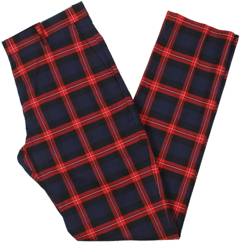 Tommy Hilfiger Mens Tate Plaid  Dress Pants