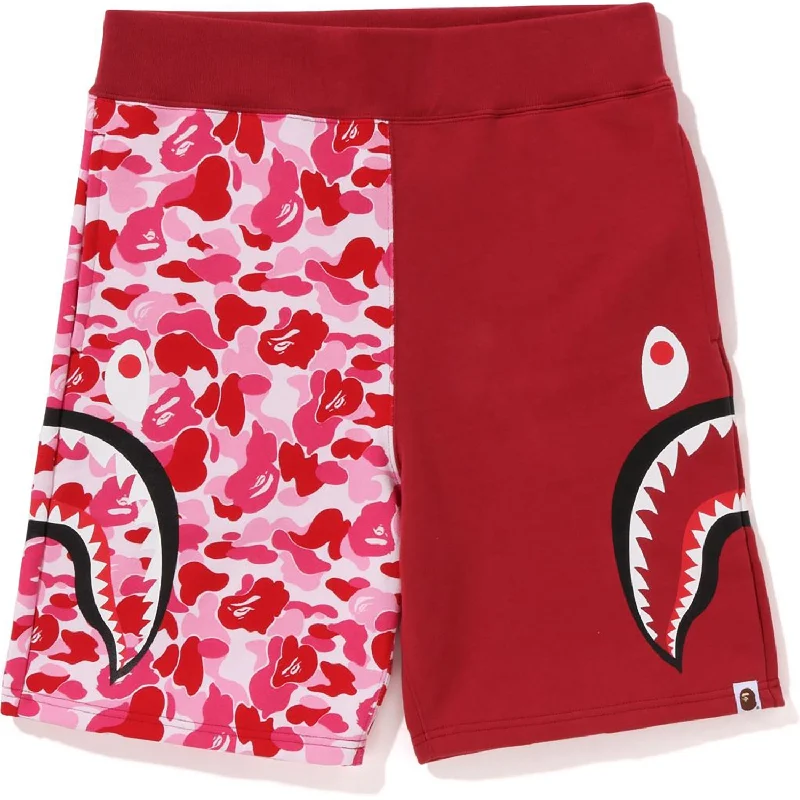 Abc Camo Side Shark Sweat Shorts Mens