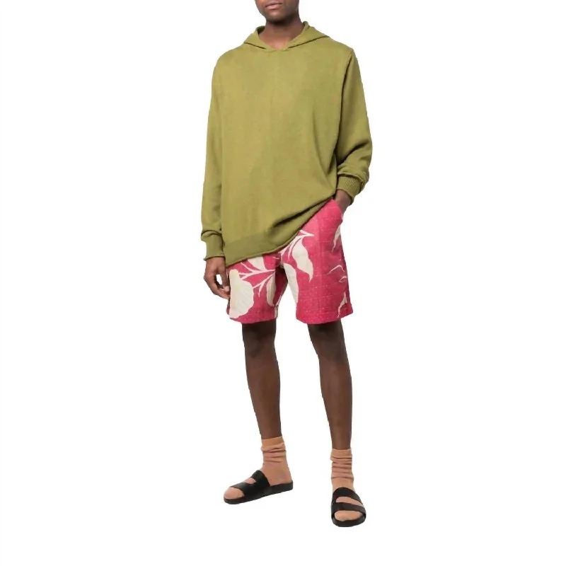 Bermuda Bora Bora Hand Stitch Shorts In Pink