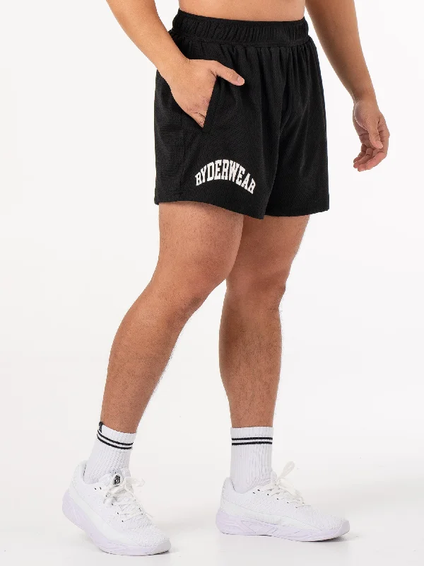 Collegiate Mesh Short - Black