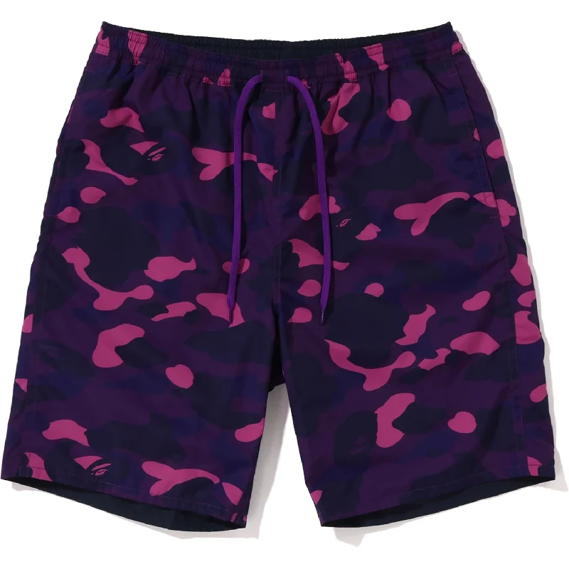 Color Camo Shark Reversible Shorts Mens