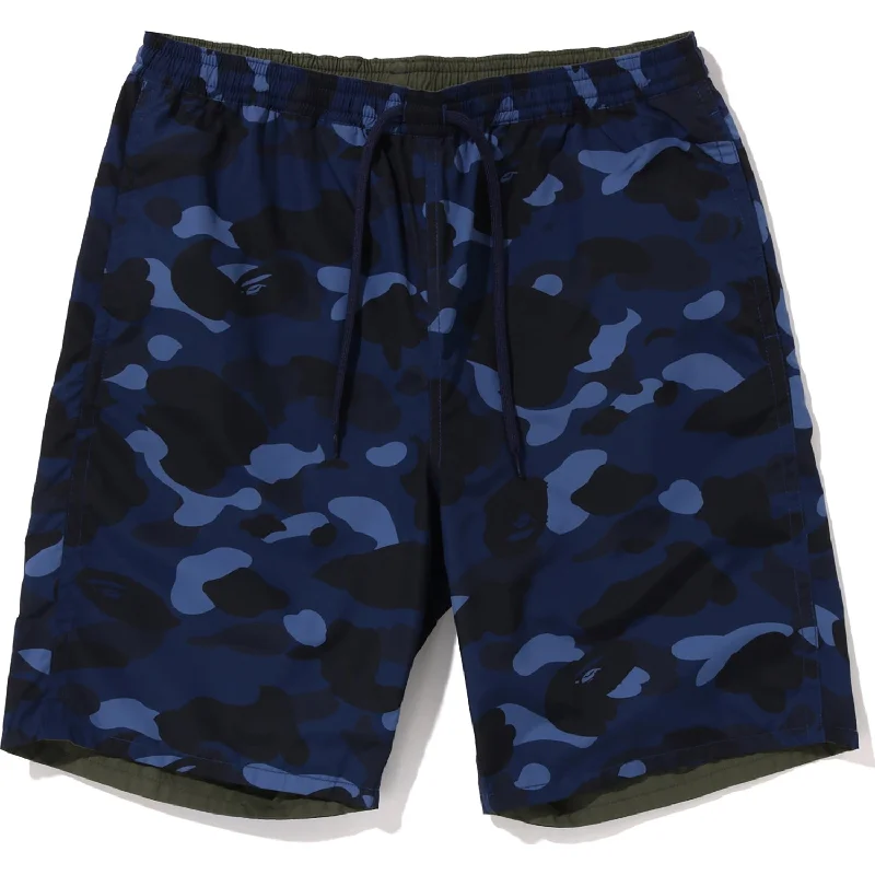 Color Camo Shark Reversible Shorts Mens