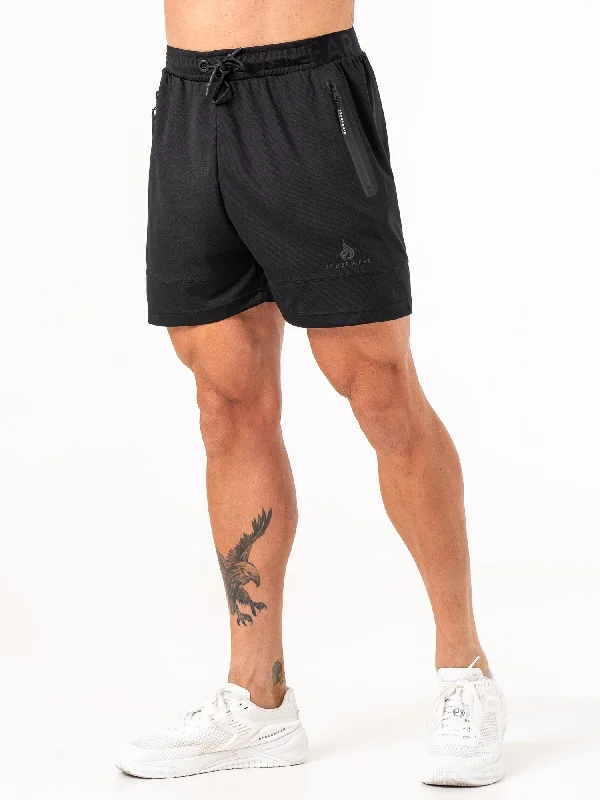 Energy Mesh Shorts - Black