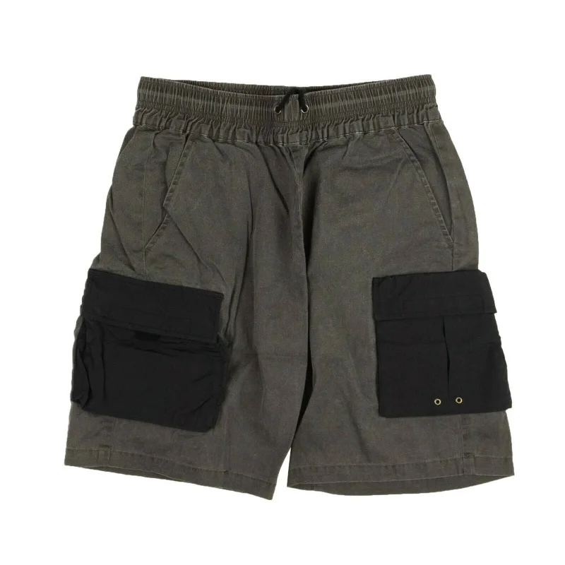 John Elliott Drawstring Cargo Shorts - Faded Gray