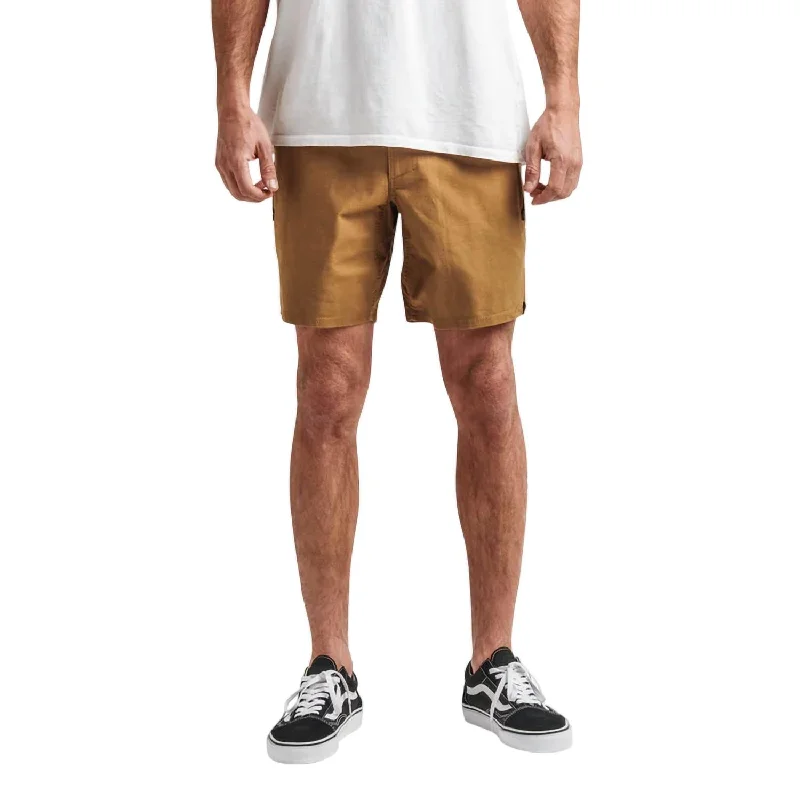 Layover Shorts 19" In Dark Khaki