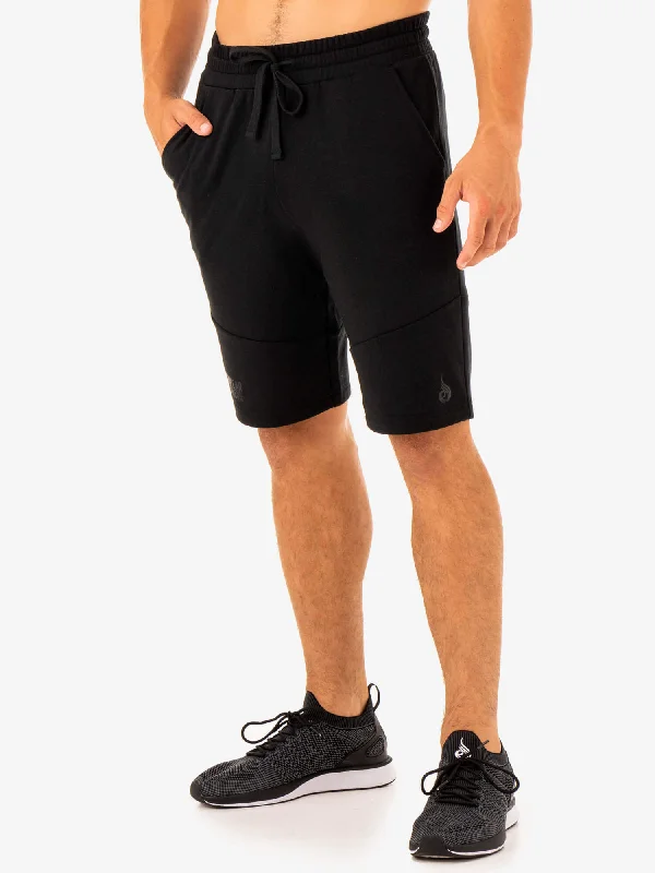 Limitless Track Short - Black