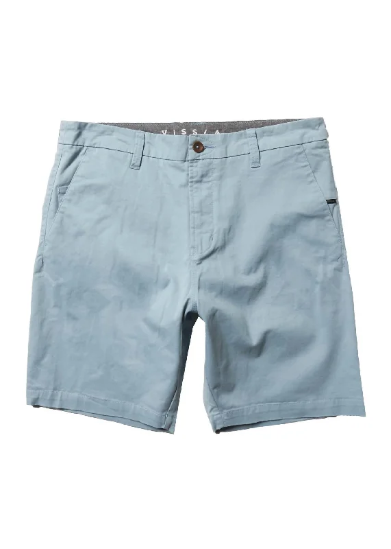 Men's No See Ums 19" Walkshort In Vintage Blue